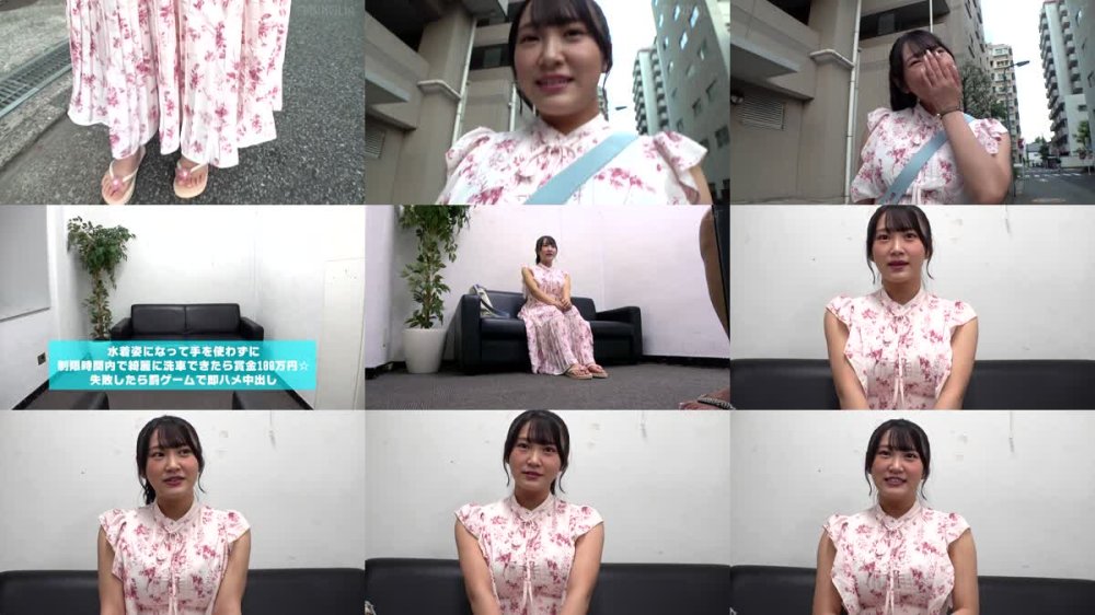 +++ [FHD] MGNL-070 『水着姿の巨乳女子大生限定！あわあわカーウォッシュチャレンジ！』爆乳Ｉカップで乳圧洗浄!?バルンッバルンッとデカ乳を弾ませながら肉感MAX生ハメで人生初中出し♪【街角素人モニタリング♯ひまり】