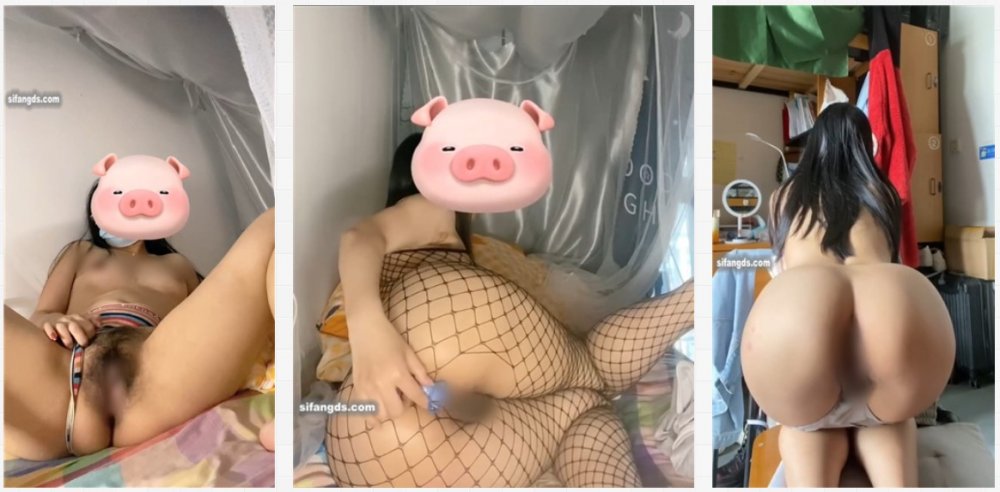 推特嫩妹大學生 鈕鈷璐 私拍蜜桃臀展示 毛穴坐蓮水潤嫩穴 直流白漿 男人的福臀