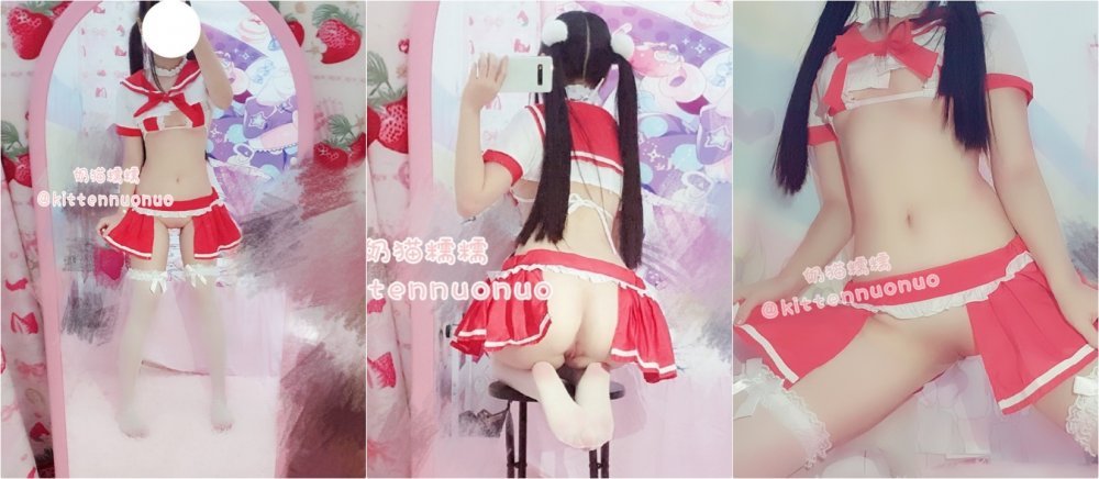 軟萌白虎少蘿【奶貓糯糯】小巧的身材被主人爸爸塞入巨大肉棒，大屌撐滿潤滑濕暖蜜穴 美妙後入Q彈蜜桃臀