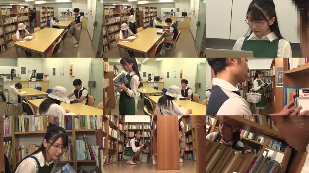 +++ [FHD] NHDTC-011 青年チ○ポを本棚越し手コキでこっそり発射させ声我慢SEXで中出しまでさせる年下好き美人司書