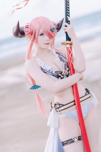 [Cosplay] Shimo 霜月 – Narmea 娜尔梅亚