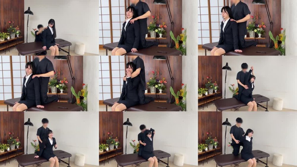 +++ [FHD] HRSM-082 セクハラ接骨院2 就活中の隠れ巨乳のリクスー女子4名 脱いだらスタイル抜群！セクハラマッサージ→生刺し！