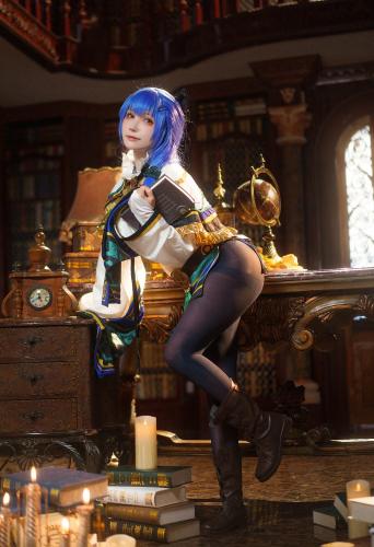 [Cosplay] Xiao He Er X超级小禾儿 – Anjie Witch 魔女 安洁