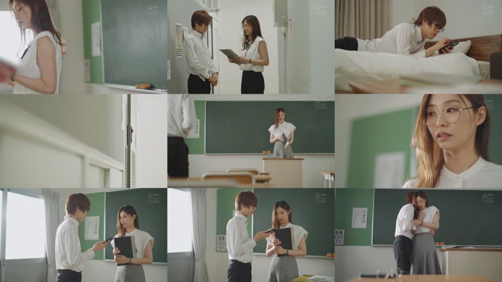 +++ [FHD] ADN-662 裏垢がバレてマイクロスカートで授業をさせられた女教師 夏目彩春