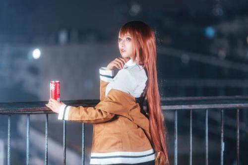 [Cosplay] 凰儿 – 命运石之门助手Makise Kurisu