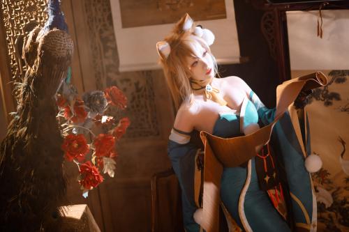 [Cosplay] 芋圆侑子SJ_ – 原神 希娜小姐