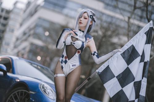 [Cosplay] Fengjiang 封疆疆 – Original Godess Shen Hes Sister 原神 申鹤s妹