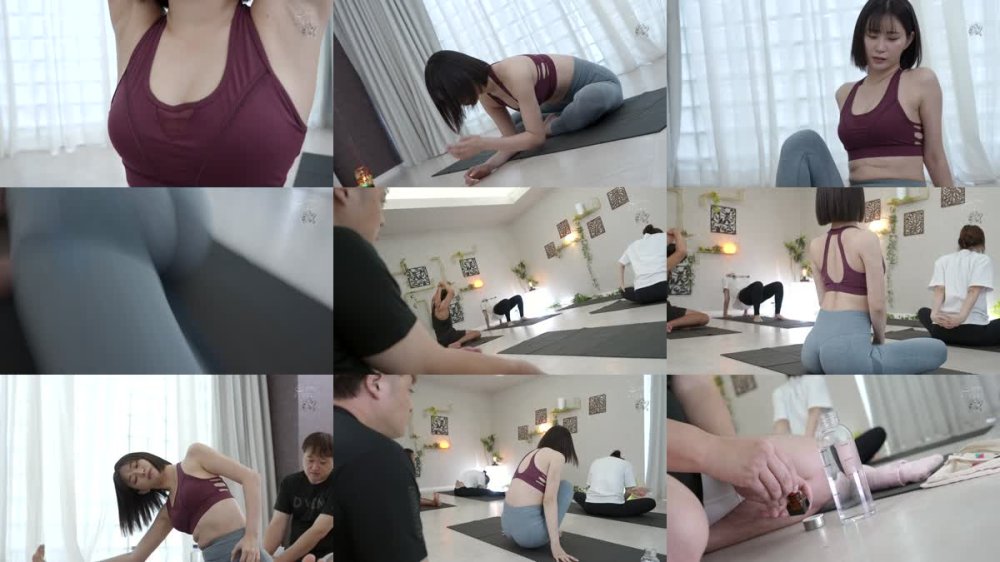+++ [FHD] DASS-577 媚薬を盛られ発汗発情！自然と下品ガニ股ジョバジョバお漏らし！ガクガク痙攣敏感ホットヨガ教室 美谷朱音
