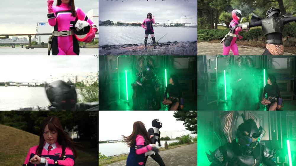 +++ THZA-01 スーパーヒロイン絶体絶命！！Vol.101 警護戦隊ガードレンジャーピンク 上坂めい