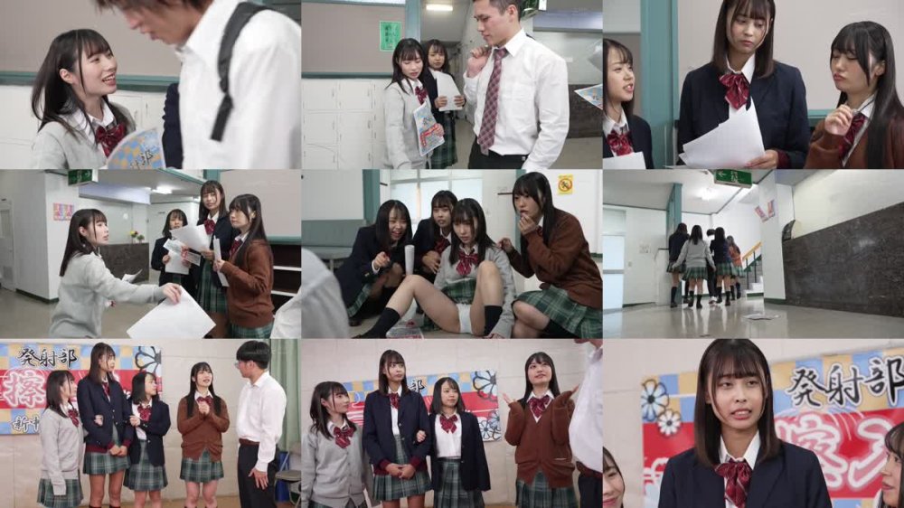 +++ [FHD] SDDE-751 手コキに若き汗を捧げる女子●生たち。私立新中野学院「発射部」