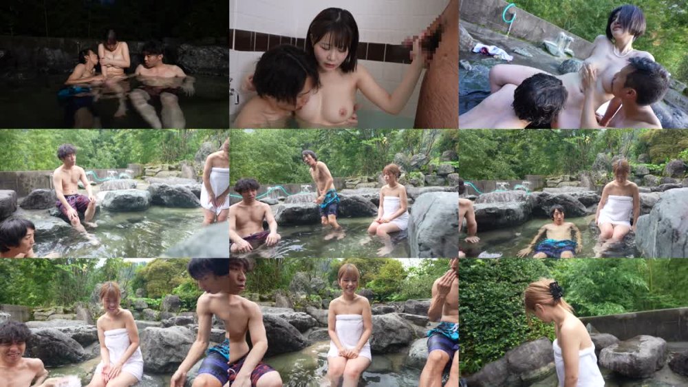 +++ [FHD] GEBB-015 乱交OKの混浴温泉と知らずに来た女性客は巨乳尻をワニ痴●されて喘ぎ始め…2 4名収録