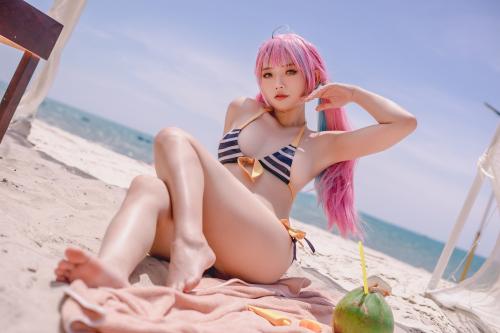 [Cosplay] Messie Huang – Aqua Bikini
