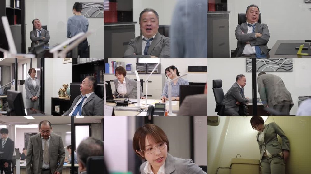 +++ [FHD] JUR-304 地味眼鏡OLは大嫌いなキモおじ部長にチ〇ポ堕ち…都合の良いイクイク敏感マゾペット 宍戸里帆