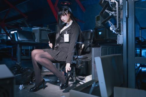 [Cosplay] lunananya – blue archive 調月リオ