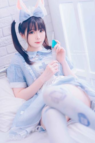 [Cosplay] 霜月shimo – NO.004 女仆裙 [14P-158MB]