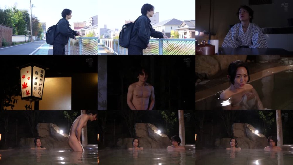+++ [FHD] JUR-336 都会の喧騒を離れた旅先で 偶然出会った人妻・那美さんと… ゆきずりの中出し温泉交尾 沖宮那美