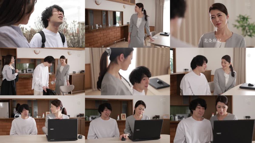 +++ [FHD] JUR-328 性欲が強過ぎる彼女の母がどストライクな僕は、彼女に内緒で何度も何度も勃起チ〇ポを捧げています…。 北条麻妃