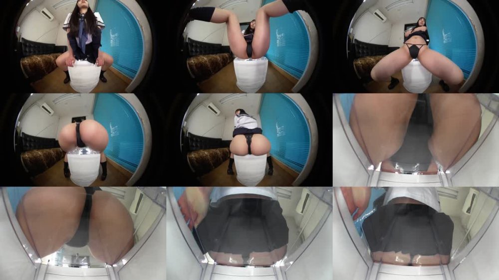 +++ [FHD] SLAP-145 挑発女子校生スケスケ透明椅子パンモロ密着パンティー19