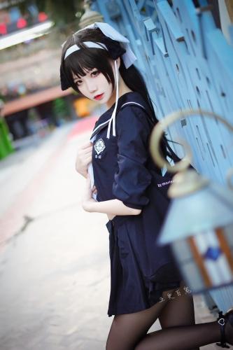 [Cosplay] Alannis 五更百鬼 – 碧蓝航线 高雄(黑)