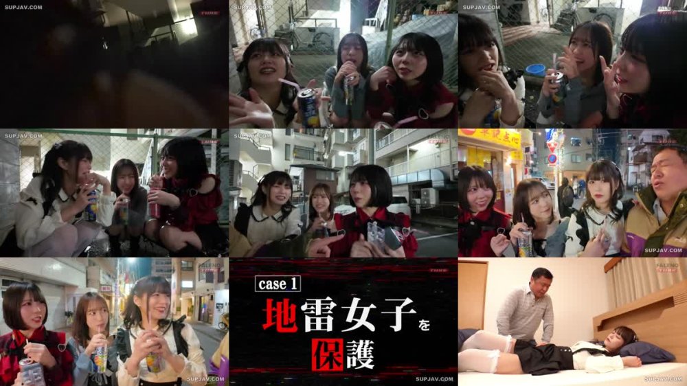 +++ [FHD] FTHTD-122 パパ活！ツンデレ地雷系女子グループをデカチンおじが理解らせセックス！沼らせ中出し指導！！