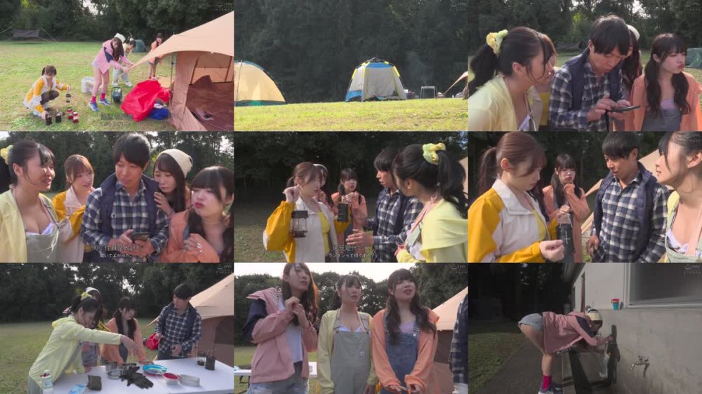 +++ [FHDC] HUNTC-362 山奥のキャンプ場で乱交・乱交・大乱交！初心者キャンパー女子たちの手伝いをすることになったボク。奇跡的にこっそりエッチな展開！と思いきや更に