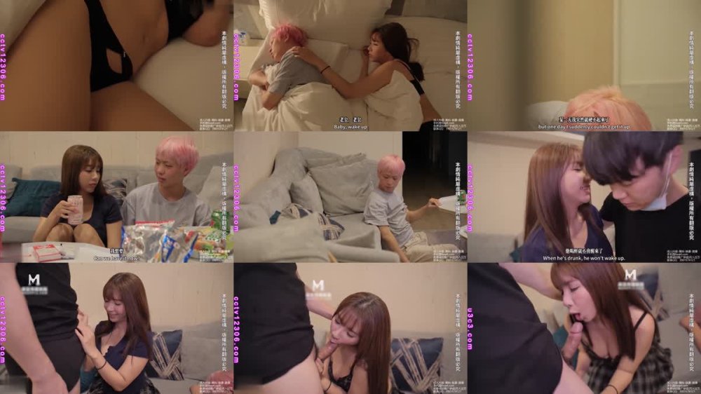 +++ MM-103 無能的丈夫巨乳妻子被別人騎