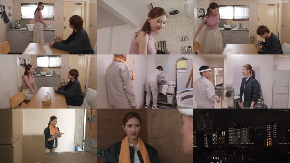 +++ [FHD] FNS-024 運送業NTR熟練ドライバーたちに喉奥・膣奥突きまくる串刺し３Pでマ〇された若妻 藤井蘭々