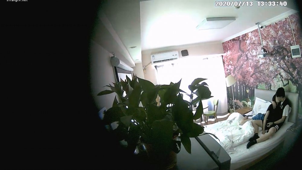 7-13經典酒店偷拍 史上最美氣質清純美女和帥氣男開房，站著后入啪啪很帶勁
