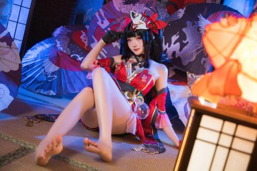 [Cosplay] 瓜希酱福利 – 崩坏星穹铁道 花火