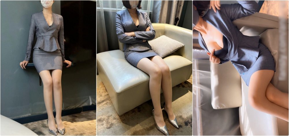 ✅ 優雅氣質尤物禦姐女神 灰色LO包臀裙氣質白領偷情約炮，喜歡被男人操 自己也喜歡自己這種又乖又淫賤的樣子[MP4/839MB]