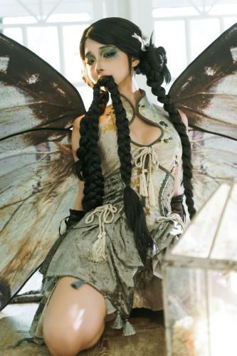 [Cosplay] 蠢沫沫 – 枯叶蝶