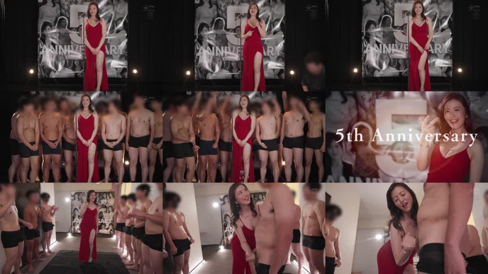 +++ [FHDC] JUR-042 5周年記念ファン感謝祭 絶対に中出しSEXがしたい素人15人vs母性とエロスで男たちの精子を根こそぎ搾り取る木下凛々子