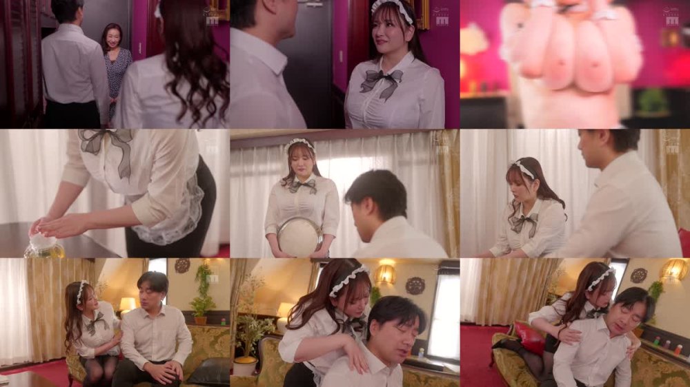 +++ [FHD] MIDA-194 奥様不在の間、愛するご主人様をQカップでたぶらかしメガパイ爆乳メイドのワタクシに沼らせてみせますわ？ Himari