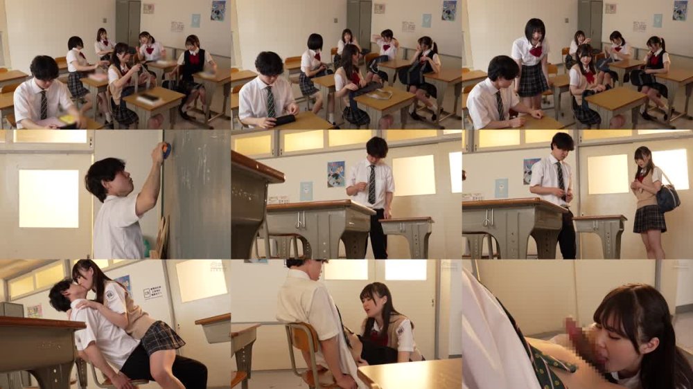 +++ [FHD] DVMM-262 貼れば誰でもいいなり！ハーレム洗脳シールでクラスの一軍女子を完全支配してハメ比べ！