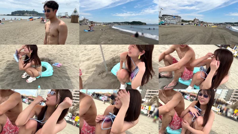 +++ [FHD] MAAN-1087 【色白むっちりGカップ】江の島ビーチでエロボディなビキニ美女ゲット！！ツンツン系の塩対応、それがチ●ポを入れると可愛い喘ぎ声を漏らしちゃうギャップが最高！！揺れる美巨乳、波打つ巨尻に腰が止まらず中出し2連発！！【水着っ子ナンパ】【のあ】