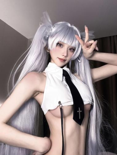 [Cosplay] 果咩酱w – 天使女警