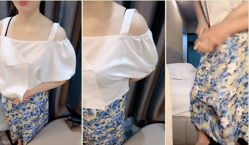 【劇情演繹】酒店約會金店上班的大奶少婦❤️半推半就脫掉內褲直接無套後入一頓猛操
