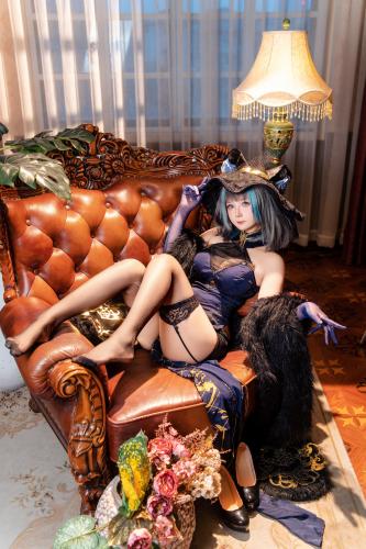[Cosplay] 喜欢爱理吗 – 柴郡旗袍
