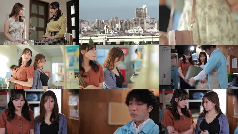 +++ [FHDC] JUR-406 奇跡の専属コラボW凄乳初共演！！ 万引き妻二人を脱がしたら物凄い爆乳という神展開で、ボク専用の言いなりW乳便器にしてやった。