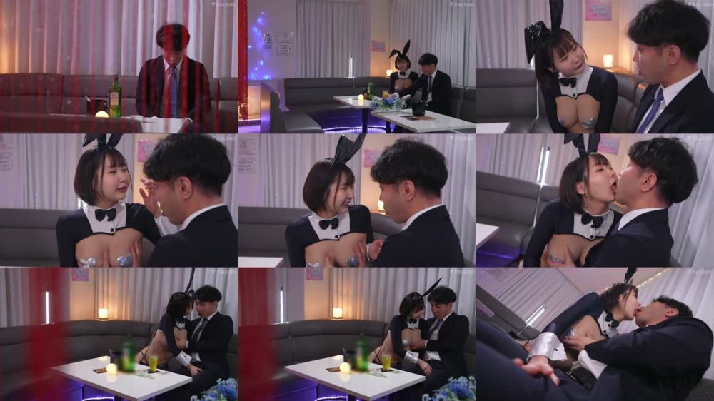 +++ [FHD] FNS-069 勃起チ◯ポで発情確実！お店に内緒で何発でも抜いてくれる淫乱逆バニーおっパブ嬢 由衣陽菜