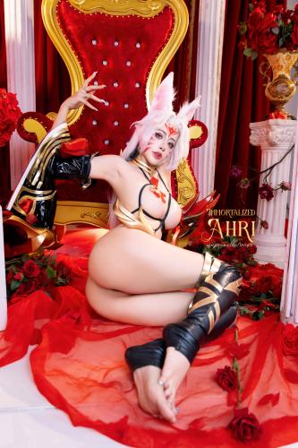[Cosplay] Byoru 2025年07月 – 01.英雄联盟 阿狸