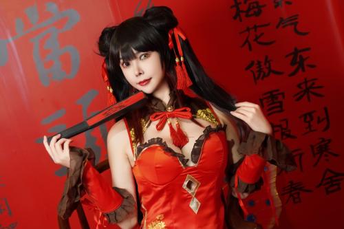 [Cosplay] 亚马逊鲶鱼 – 时崎狂三 旗袍