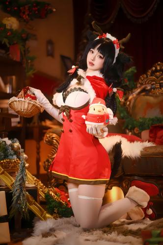 [Cosplay] 前野太太 – 大潮圣诞
