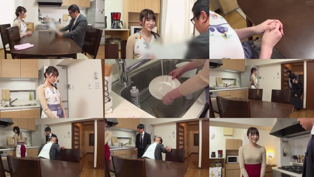 +++ [FHD] HUNTC-384 「もっと私を見て…」夫以外の男に女として意識された若妻…。セックスレスの寂しさを埋める為、近くに夫がいるのにも関わらずジップスカートを開けてボクだけにデカ尻を見せつけ誘惑。