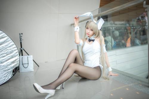 [Cosplay] Fengmaoss 疯猫ss – Sora Bunny Girl 穹妹兔女郎