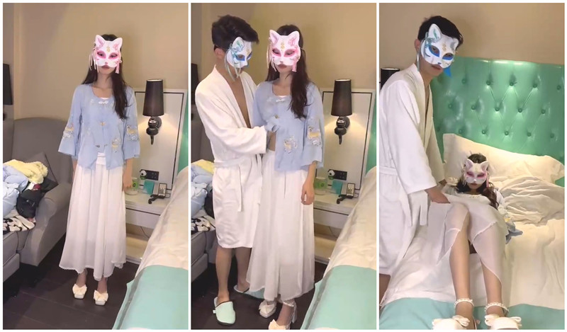 大神酒店約炮粉嫩的大二學妹各種姿勢玩她的小嫩B玩69吃大屌