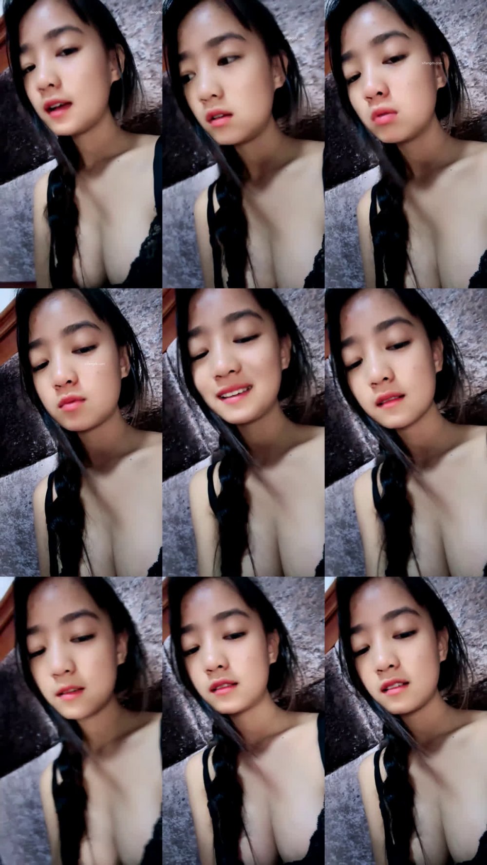 【芸小妹】超清純稚氣未脫絕美學妹 極品身材 粉嫩一線天 揉奶懟屏掰穴飽滿粉嫩