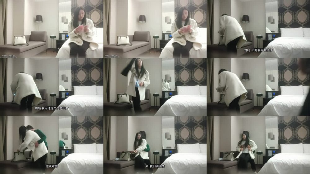 【AI增強】2021-12-26利哥探花之似乎看到攝像頭，一番拉扯繼續干