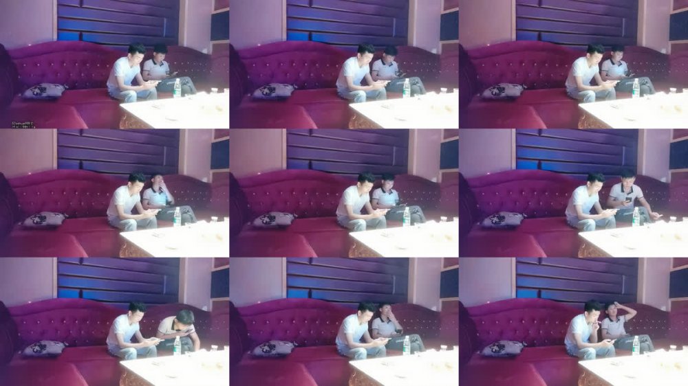 【AI增強】20210605_[原版]歌廳探花_啪啪第二場叫來兩妹子，跟兄弟一起包房開乾