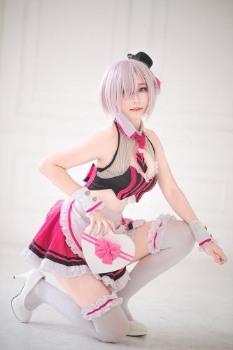 [Cosplay] Tako 菌烨 – Mash Valentine Maid 玛修情人节女仆